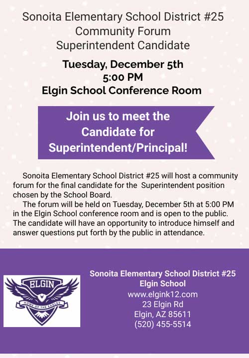 News Sonoita Elementary School District